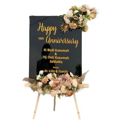 Papan Bunga Akrilik Nefonaek